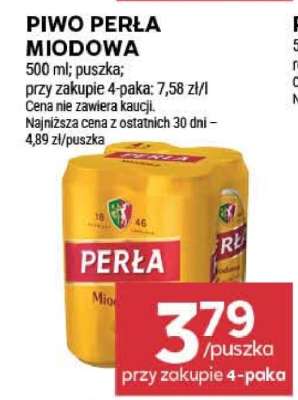 Piwo Perła Miodowa