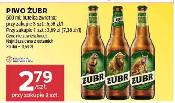 Piwo ŻUBR