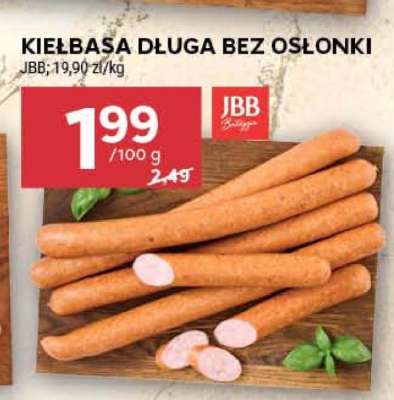 Kiełbasa długa bez osłonki