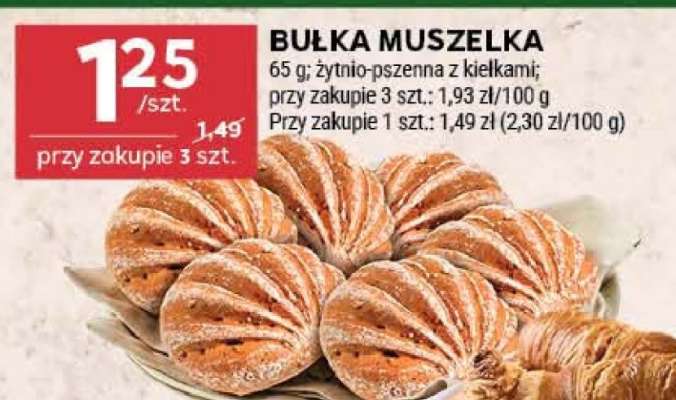 BUŁKA MUSZELKA