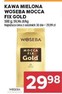 Kawa mielona WOSEBA MOCCA FIX GOLD