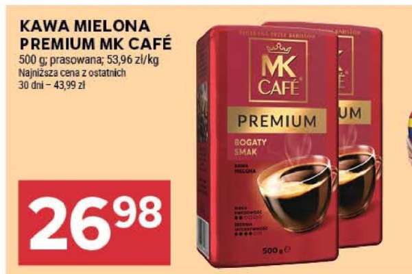 Kawa mielona Premium MK Café