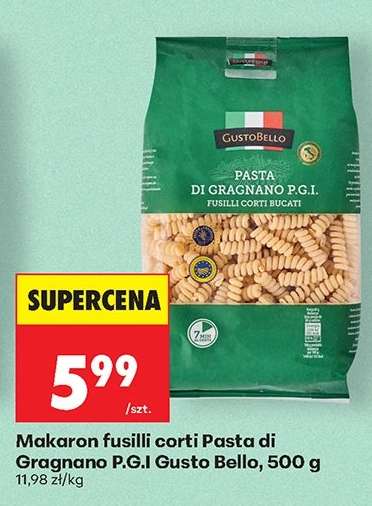 Makaron fusilli corti Pasta di Gragnano P.G.I Gusto Bello , 500 g
