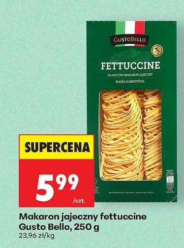 Makaron jajeczny fettuccine Gusto Bello, 250 g