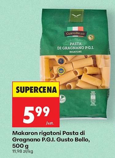 Makaron rigatoni Pasta di Gragnano P.G.I. Gusto Bello 500 g