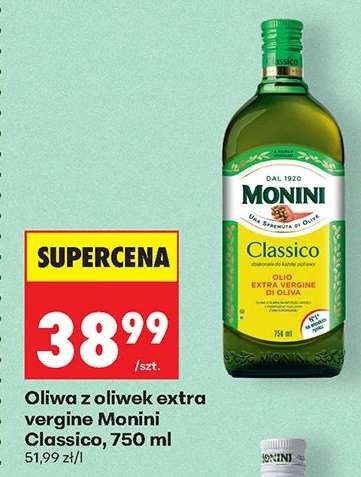 Oliwa z oliwek extra vergine Monini Classico, 750 ml