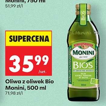 Oliwa z oliwek Bio Monini, 500 ml