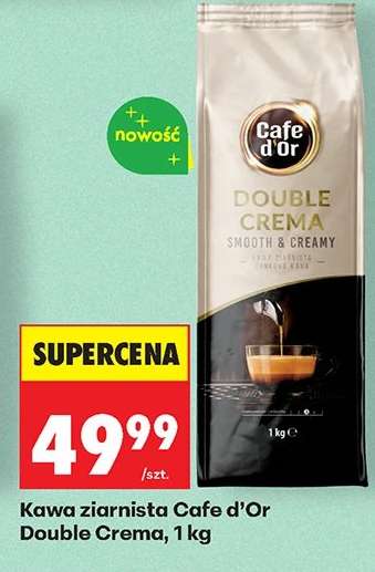 Kawa ziarnista Cafe d’Or Double Crema, 1 kg