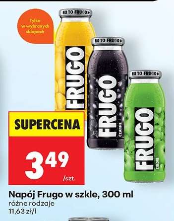 Napój Frugo w szkle, 300 ml