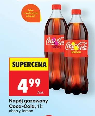 Napój gazowany Coca-Cola, 1 l