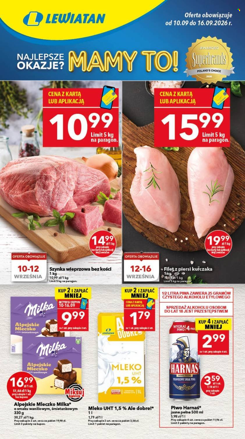 Gazetka Lewiatan - 10.09.2026 - 16.09.2026. Strona 1