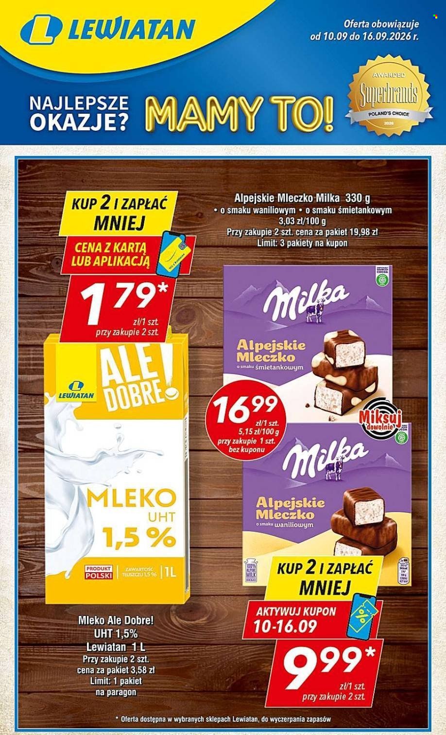 Gazetka Lewiatan - 10.09.2026 - 16.09.2026. Strona 1