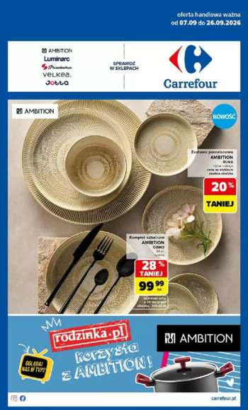 Gazetka Carrefour - 7.09.2026 - 26.09.2026.