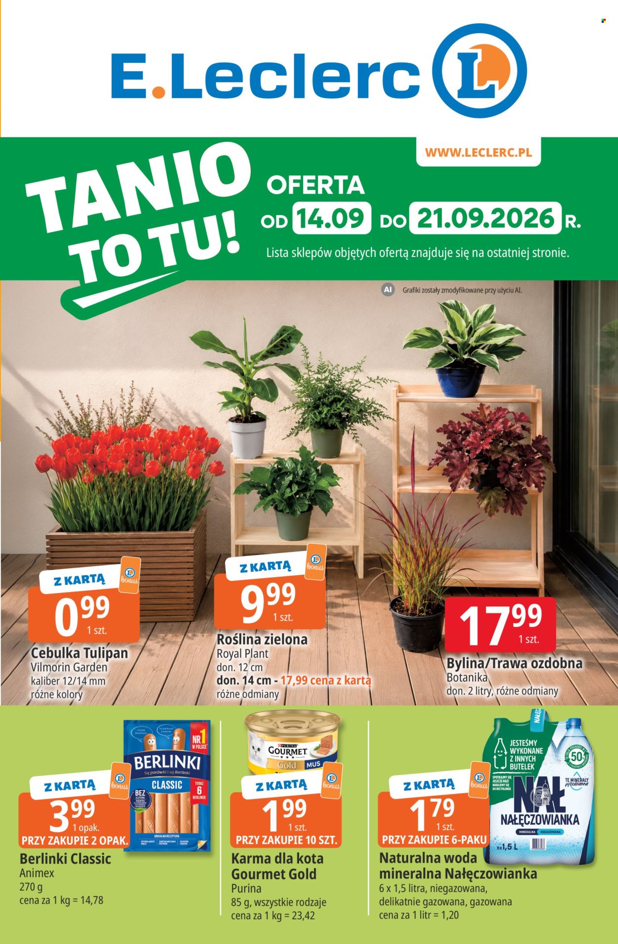 Gazetka E.Leclerc - 14.09.2026 - 21.09.2026. Strona 1