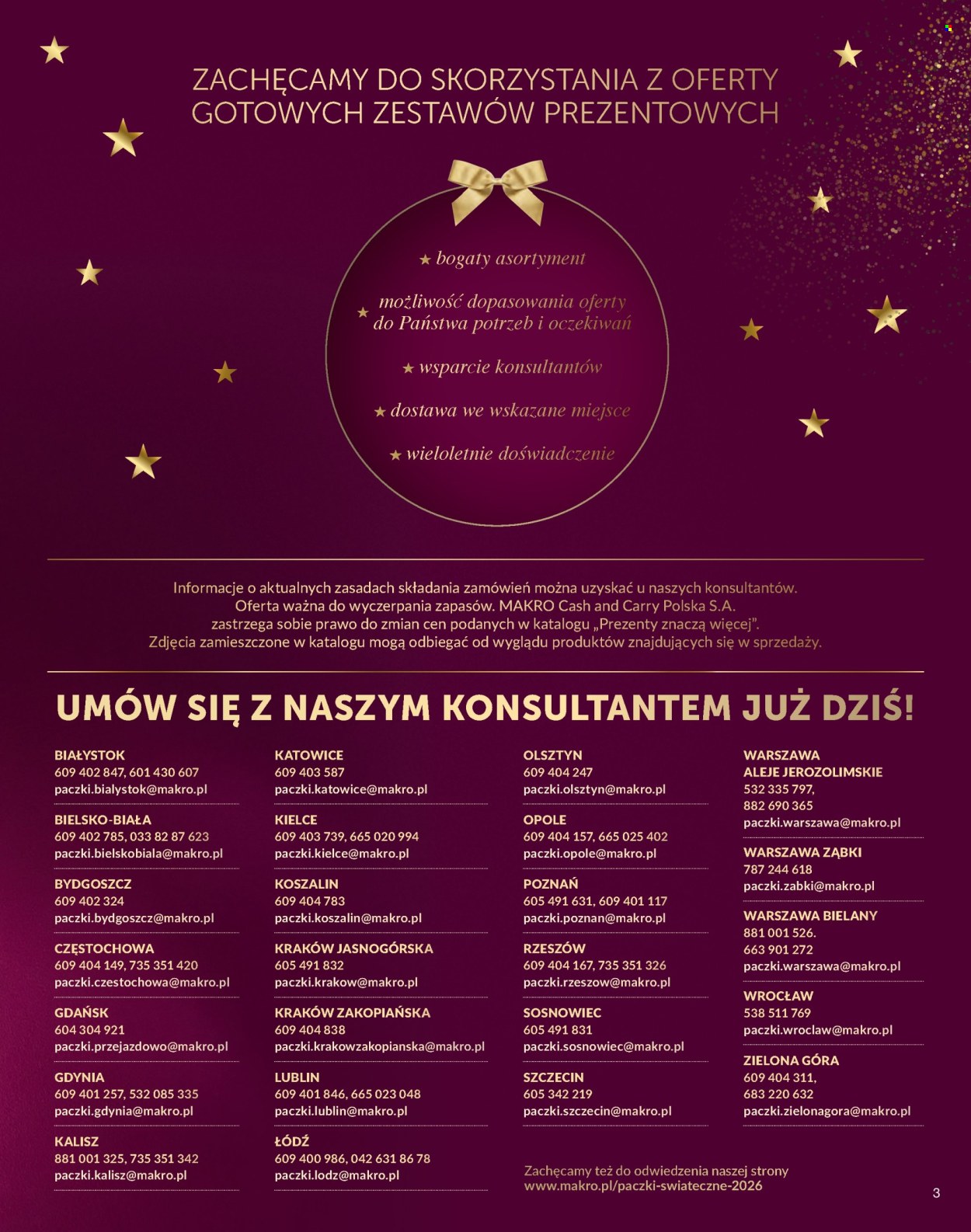 Gazetka Makro - 1.11.2026 - 31.12.2026. Strona 3