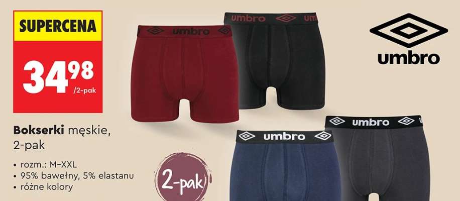 Bokserki męskie , 2 pak