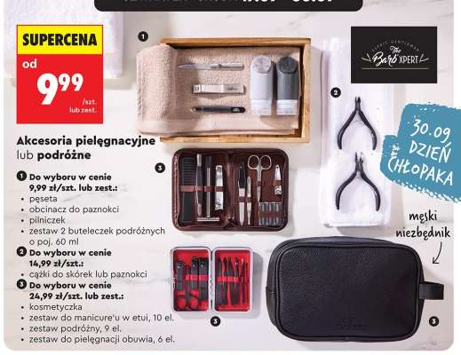 Akcesoria pielęgnacyjne lub podróżne