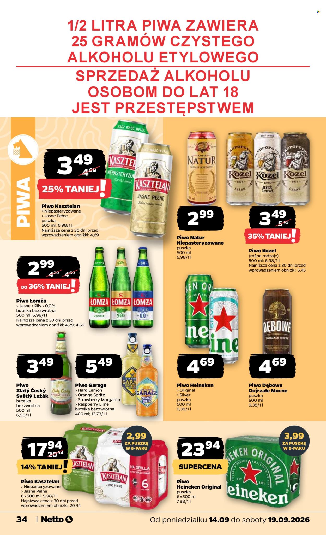 Gazetka Netto - 14.09.2026 - 19.09.2026. Strona 34