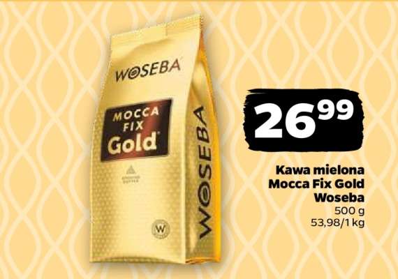 Kawa mielona Mocca Fix Gold Woseba