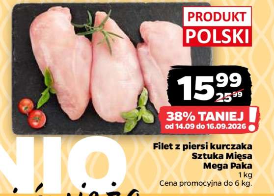 Filet z piersi kurczaka Sztuka Mięsa Mega Paka
