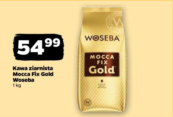 Kawa ziarnista Mocca Fix Gold Woseba