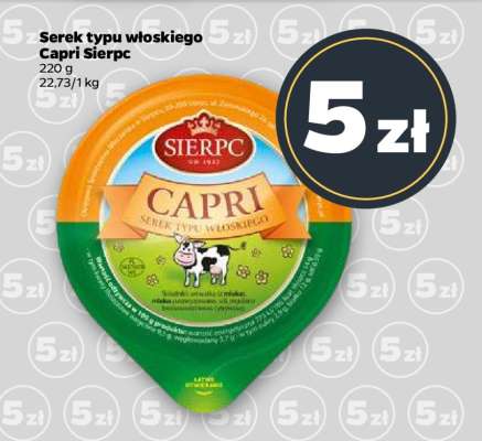 Serek typu włoskiego Capri Sierpc