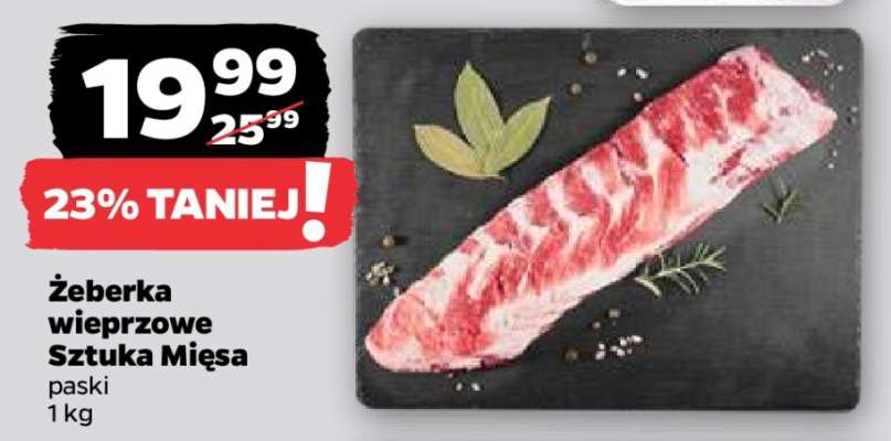 Żeberka wieprzowe Sztuka Mięsa