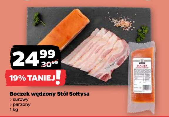Boczek wędzony Stół Sołtysa