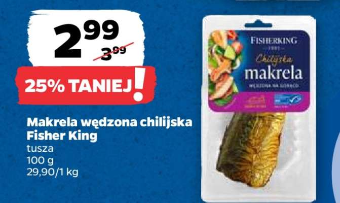 Makrela wędzona chilijska Fisher King