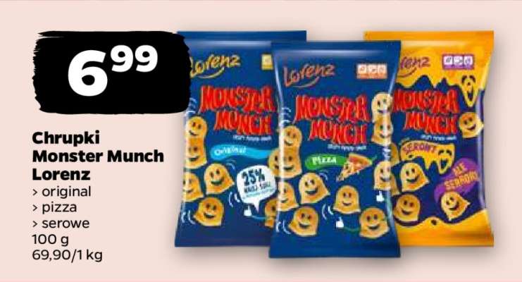 Chrupki Monster Munch Lorenz