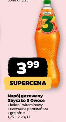 Napój gazowany Zbyszko 3 Owoce
