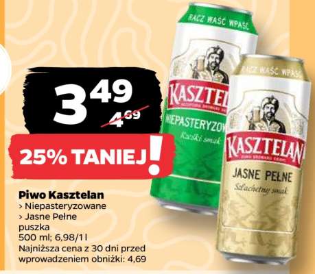 Piwo** KASZTELAN
