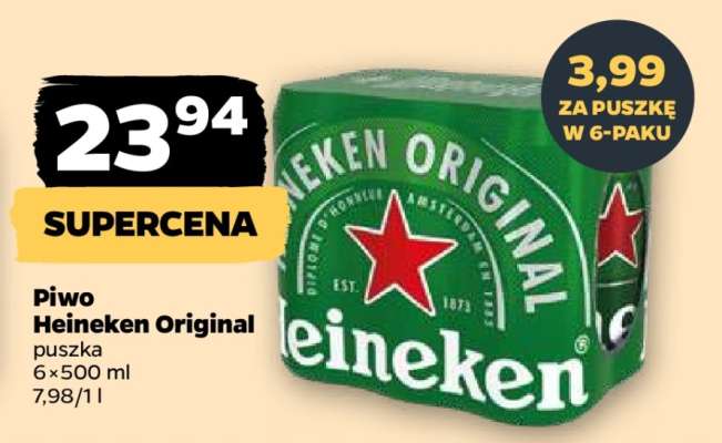 Piwo HEINEKEN Original