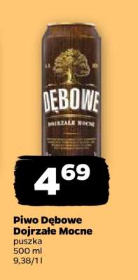 Piwo DĘBOWE DOJRZAŁE MOCNE