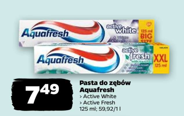 Pasta do zębów Aquafresh