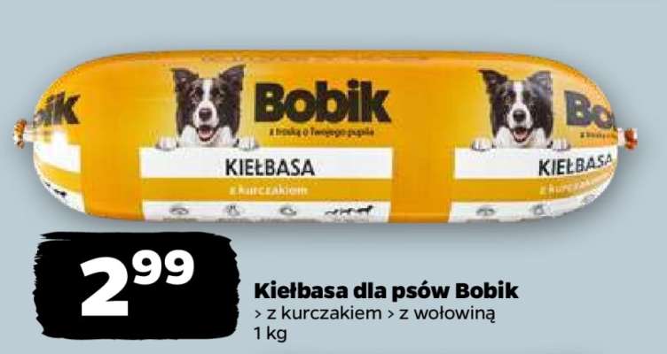 Kiełbasa dla psów Bobik