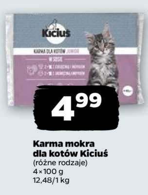 Karma mokra dla kotów Kiciuś
