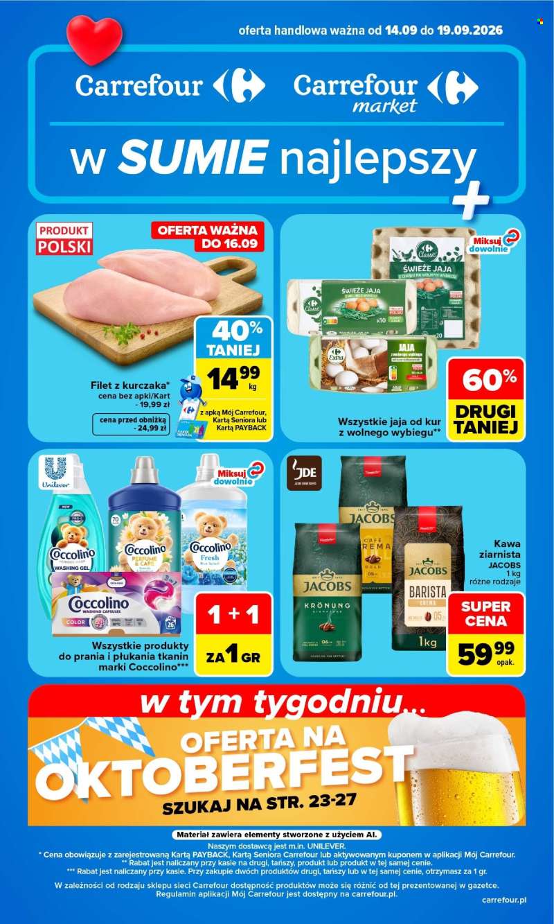 Gazetka Carrefour - 14.09.2026 - 19.09.2026.