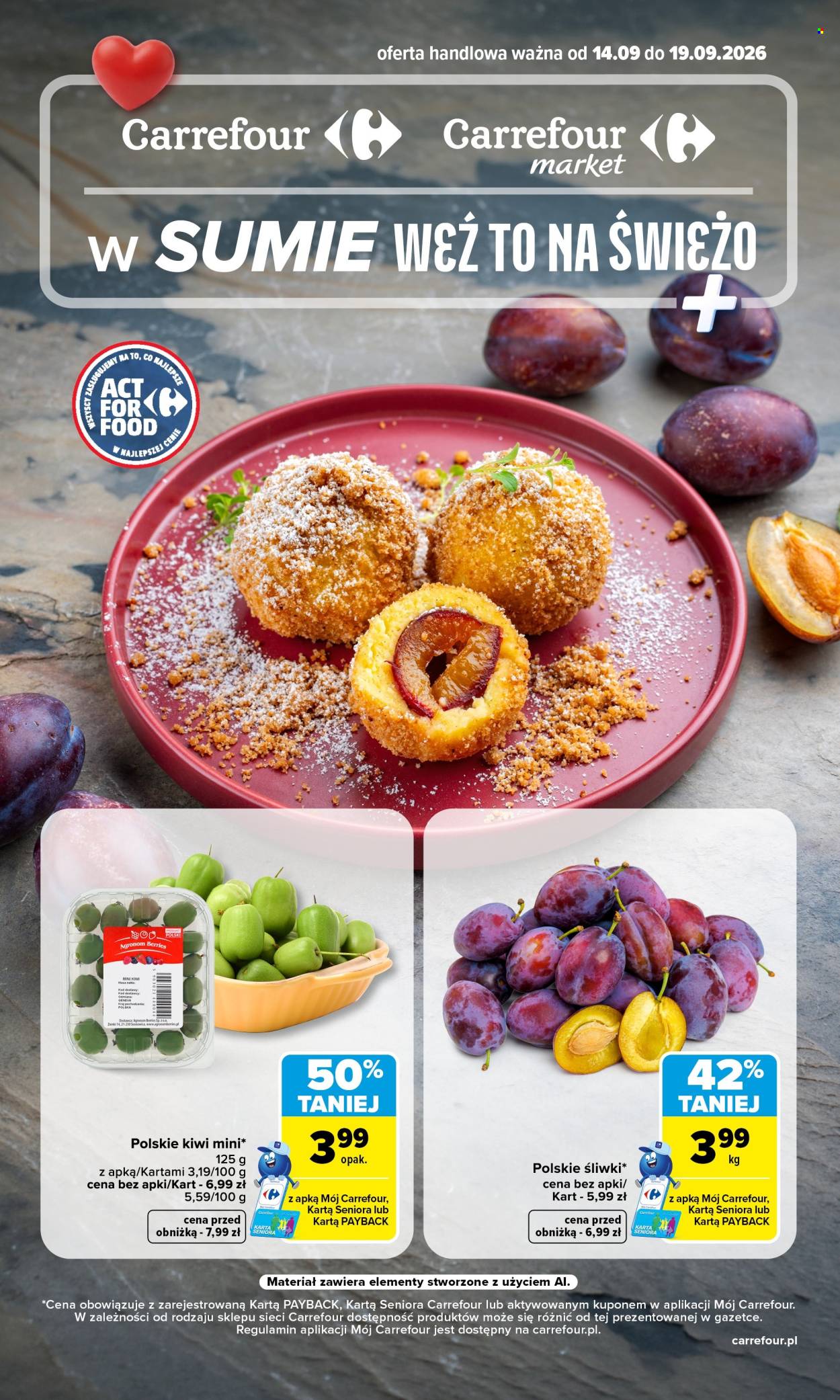Gazetka Carrefour - 14.09.2026 - 19.09.2026. Strona 1