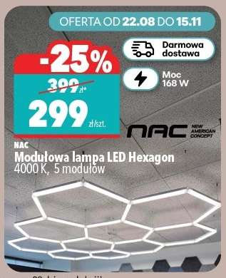 Modułowa lampa LED Hexagon