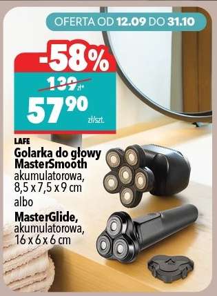 Golarka do głowy MasterSmooth