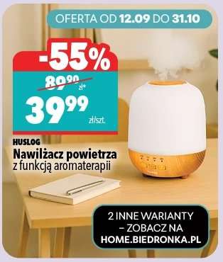 HUSLOG Nawilżacz powietrza z funkcją aromaterapii