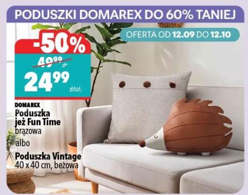 Poduszka jeż Fun Time