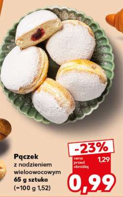 Pączek z nadzieniem wieloowocowym