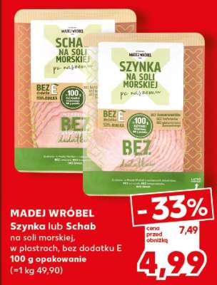 Szynka lub Schab na soli morskiej