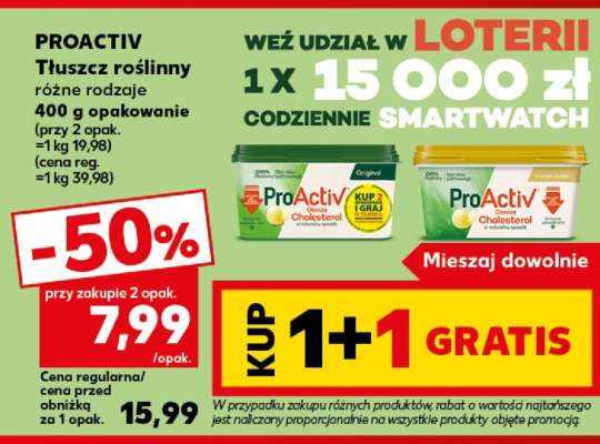 PROACTIV Tłuszcz roślinny