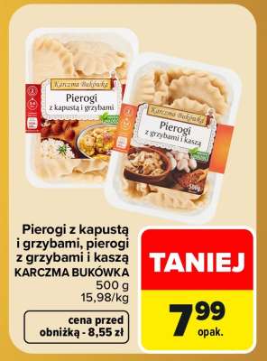 Pierogi z kapustą i grzybami, pierogi z grzybami i kaszą