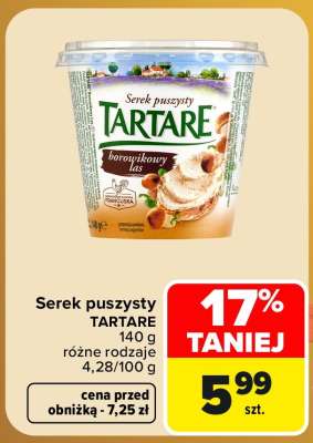 Serek puszysty TARTARE