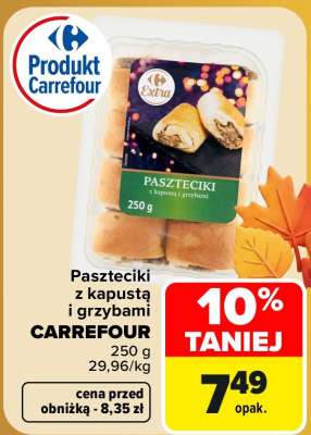 Paszteciki z kapustą i grzybami