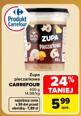 Zupa pieczarkowa CARREFOUR